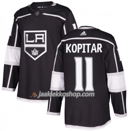 Miehille NHL Los Angeles Kings Pelipaita Anze Kopitar 11 Adidas 2017-2018 Musta Authentic